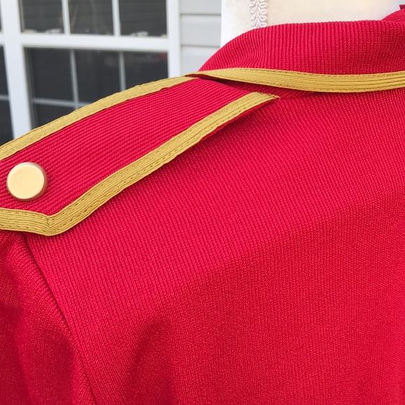 Henry Lee Vintage Military Style Dress - Picture 5 of 13